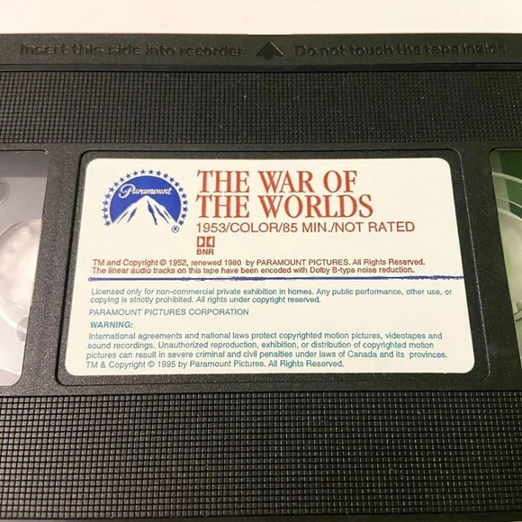 1996 The War of the  Worlds The Original Invasion VHS Video Tape - Picture 6 of 14